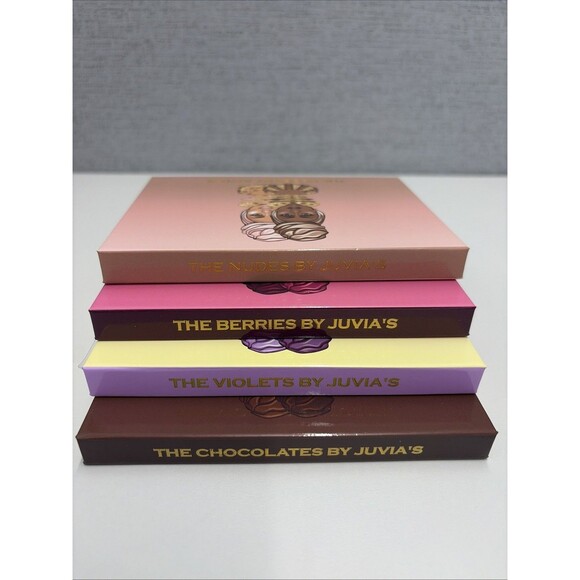 Set Of 4 Juvia’s 6 Color Eyeshadow Palettes 47oz New - Picture 2 of 10